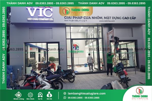 Ưu điểm nổi bật của làm bảng hiệu Alu giá rẻ Quận 5